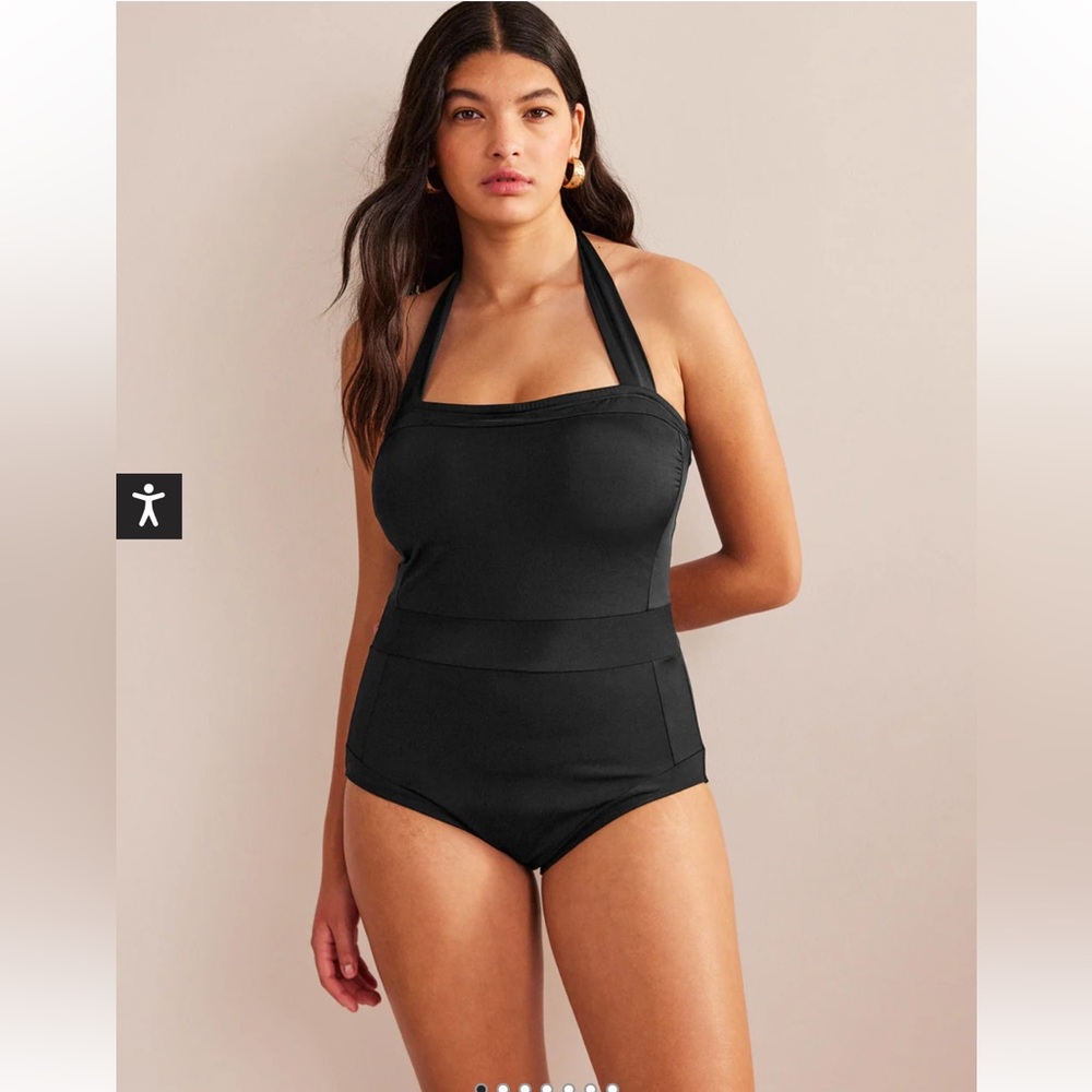 Boden Black Women's One Piece Swimsuit